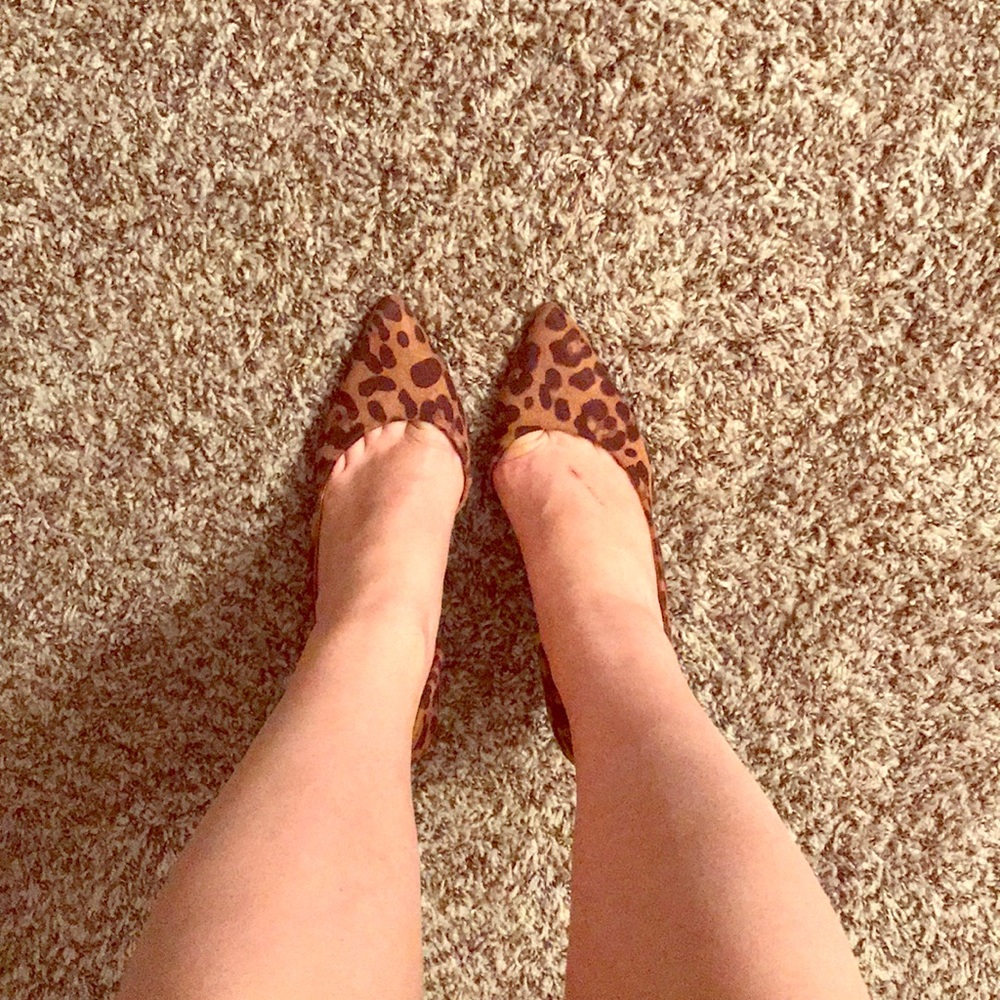 Cheetah Print Heels